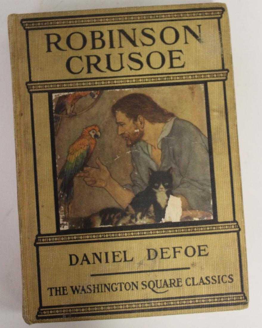 Daniel Defoe. Robinson Crusoe. Illus by Abbott (1 of 3)
