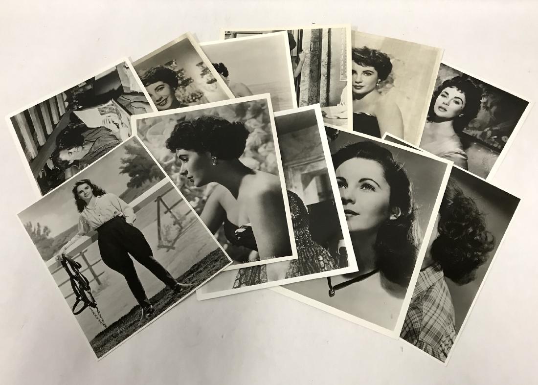 Elizabeth Taylor Photographs. (12) (1 of 4)
