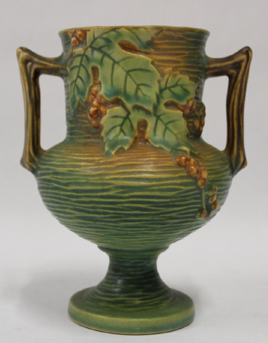 Roseville Double Handled Vase. (1 of 5)