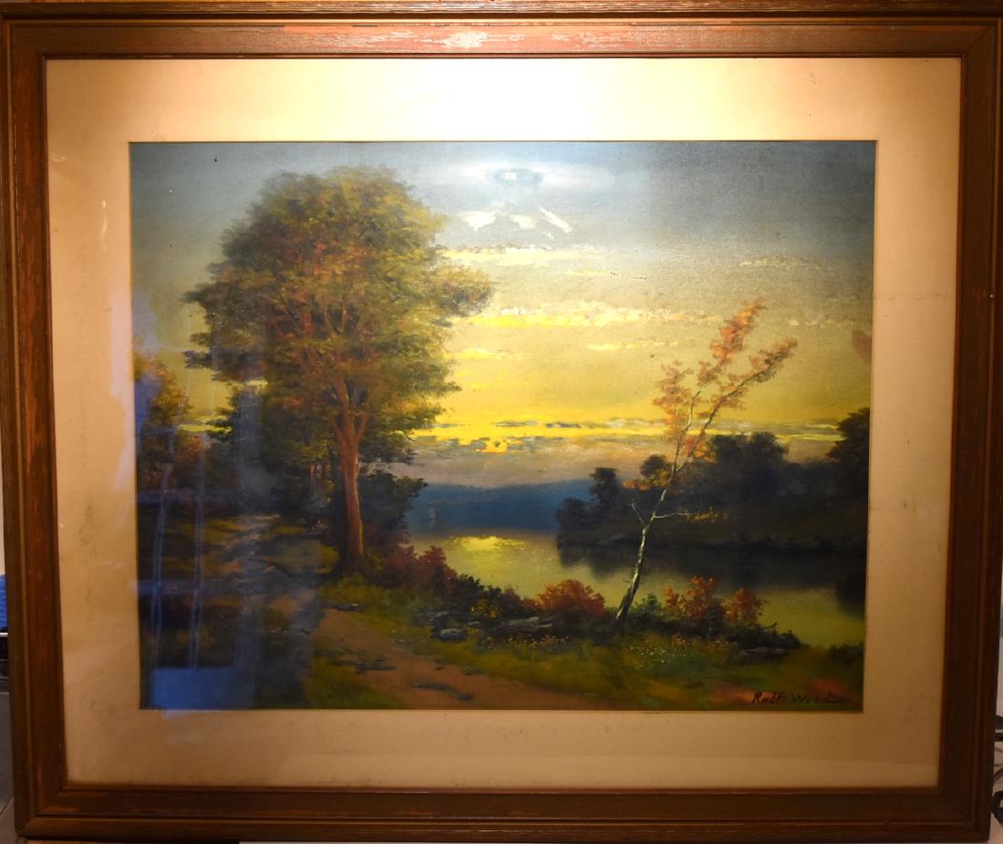 Robert Wood; 20thC. American Pastel Signed (1 of 5)