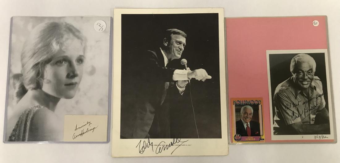 Autographs Ann Harding, Cesar Romero, E. Arnold (1 of 7)
