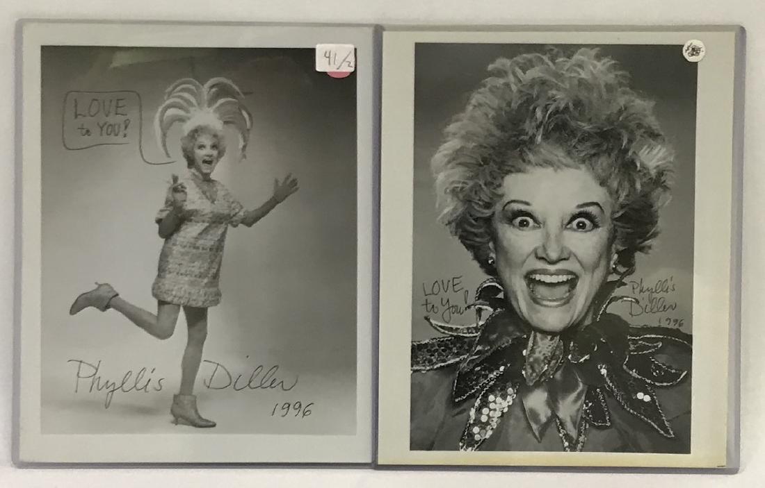 Phyllis Diller Signed Photographs (2) (1 of 6)