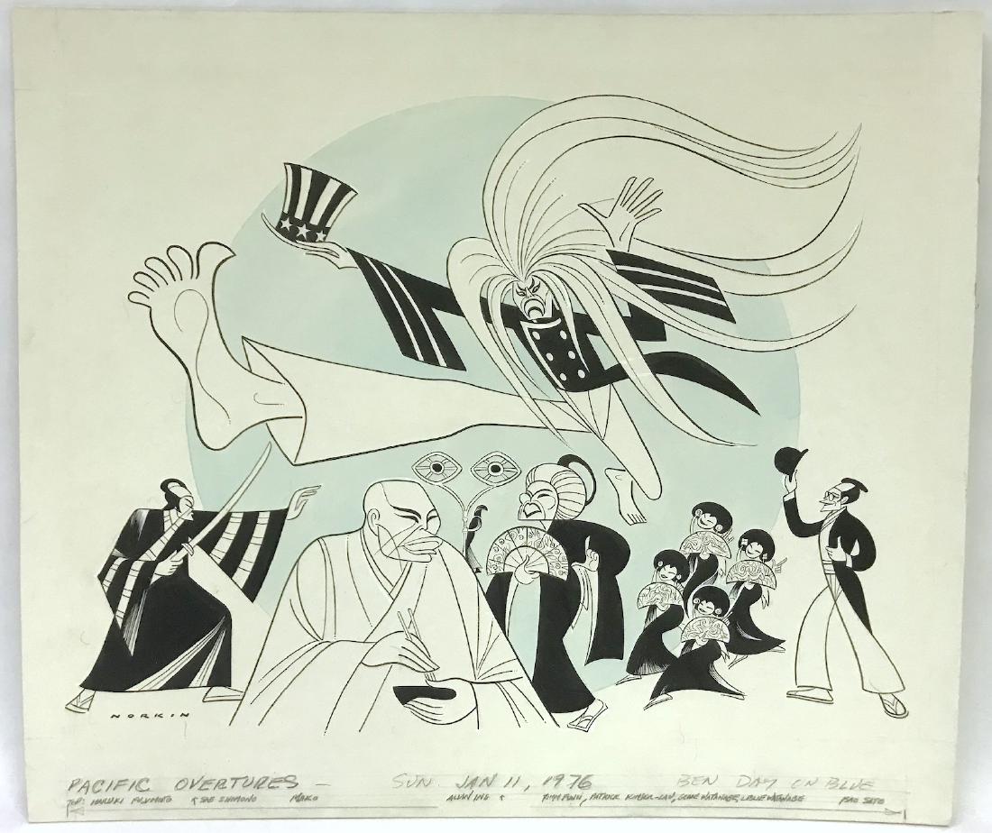 Original Sam Norkin Illustration. Signed (1 of 6)