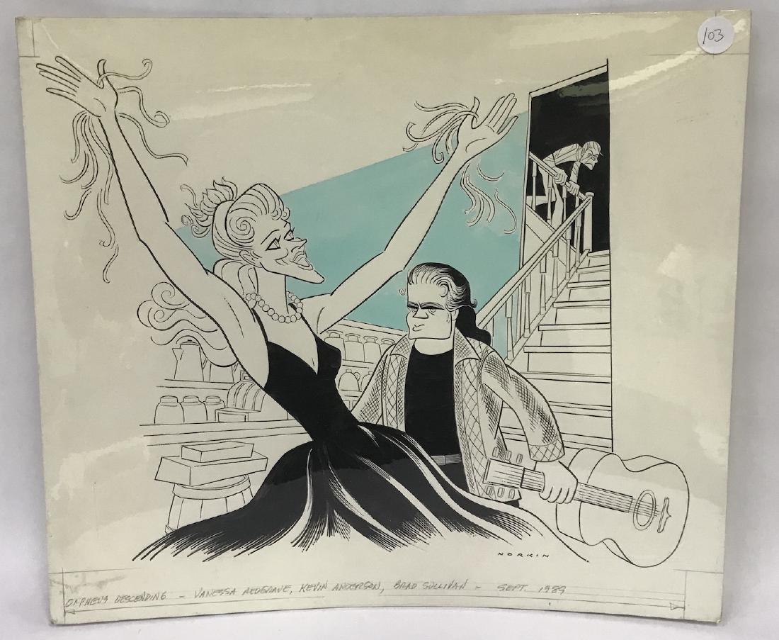 Original Sam Norkin Illustration Signed (1 of 3)