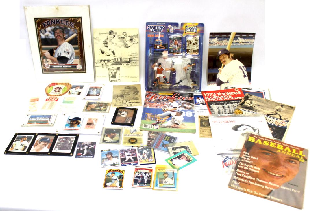 Comprehensive Thurman Munson Collection (40) (1 of 17)