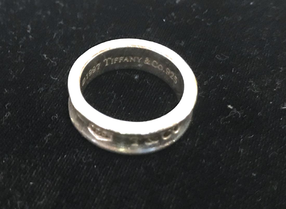 Tiffany & Co. Sterling Silver Ring.: Marked T & Co. 925.