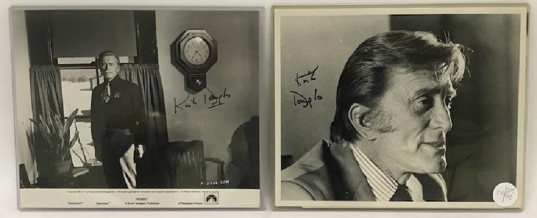 Kirk Douglas Autographed Photographs (2) (1 of 5)