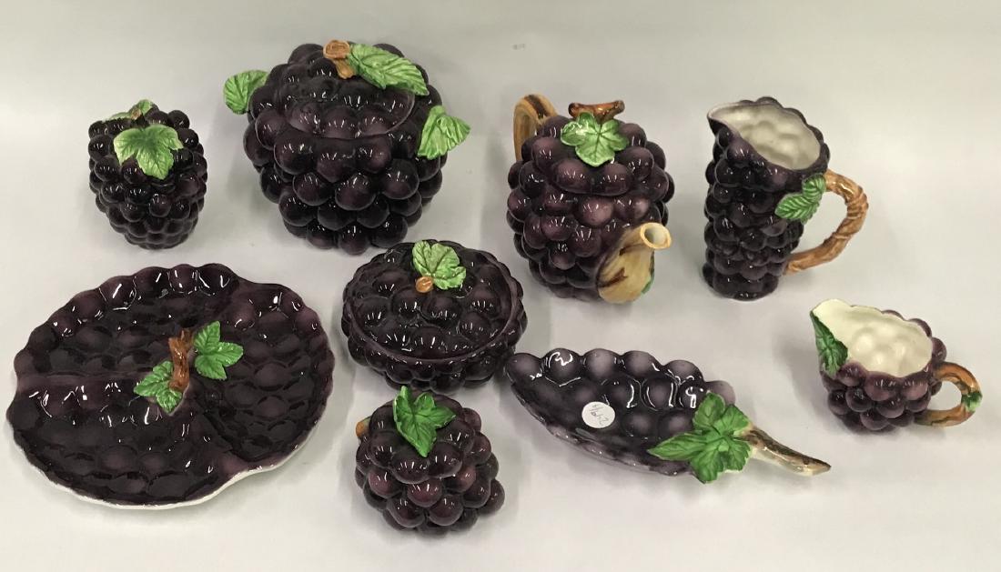 Lefton's Figural Grape Serving Pieces (1 of 11)
