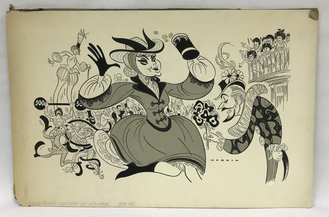 Sam Norkin Oriignal Illustration. Signed (1 of 3)