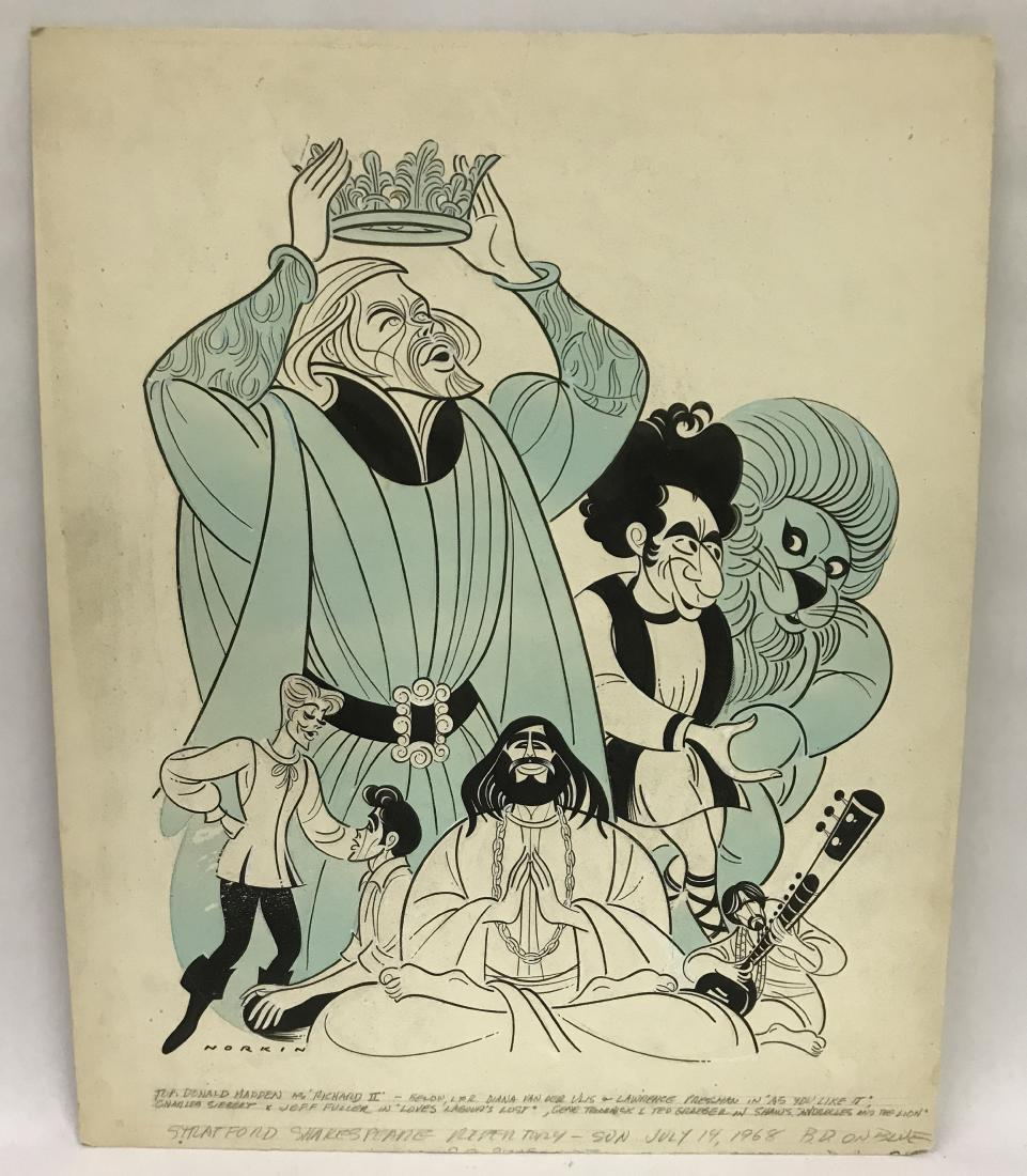 Sam Norkin Original Illustration. Signed (1 of 5)