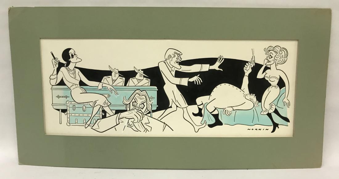 Sam Norkin Original Illustration. Signed (1 of 4)