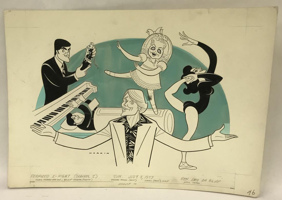 Sam Norkin Original Illustration. Signed (1 of 3)