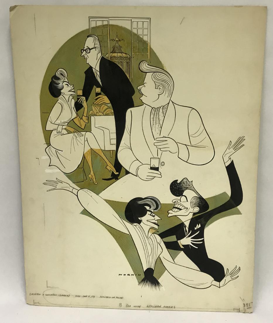 Sam Norkin Original Illustration. Signed (1 of 4)