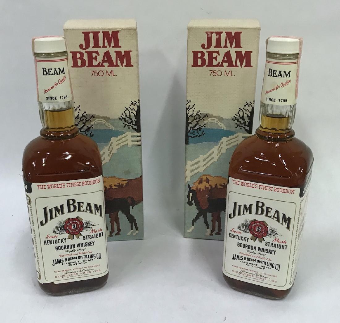 Jim Beam Bourbon Whiskey. (1 of 5)