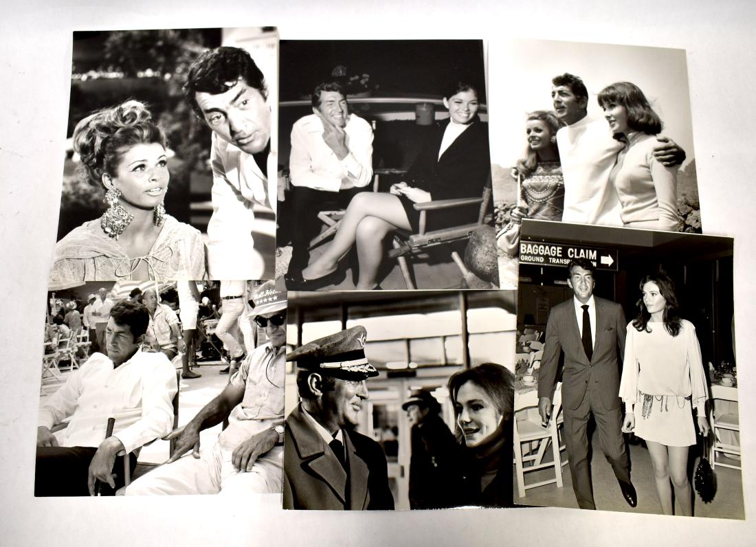 Dean Martin Movie Stills & Publicity Photos (6): All 7" x 9"
