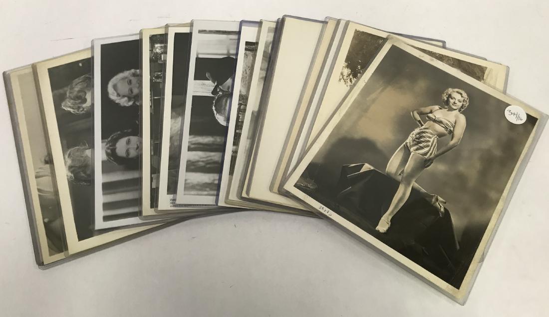 Vintage Hollywood Stills and Photos (16): Michelle Morgan with publicity snipe; Barbara Perez for No Man Is an Island; American Guerrilla in the Phillipines; 1937 Under Cover of Night with Florence Rice; Suzanne Ridgeway with publicity snipe