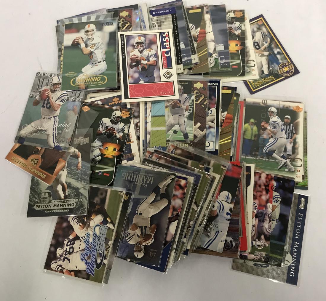 Payton Manning Cards. 100 in the lot. (1 of 1)