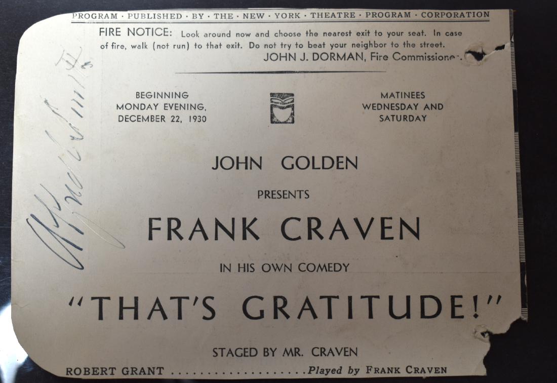 Alfred Smith Autograph. 1930 . 2 yrs. fol.1928 Pres.bid (1 of 2)