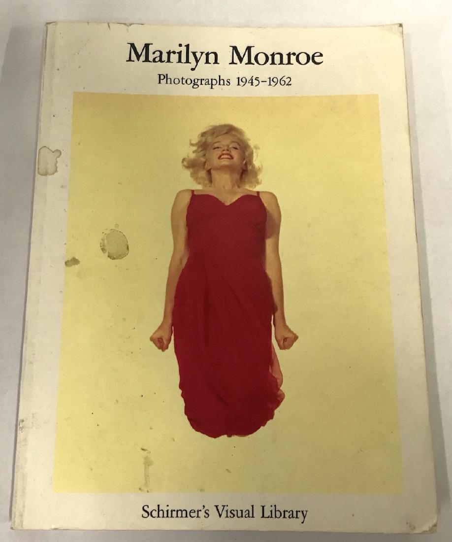 Schirmer's Visual Library Marilyn Monroe: 120 pg. book with 48 plates of Marilyn Monore photogjraphs from 1945-1962. Photographs are by famous photographers, Richard Avedon, Cecil Beaton and Philippe Halsman and include early pin-ups from the