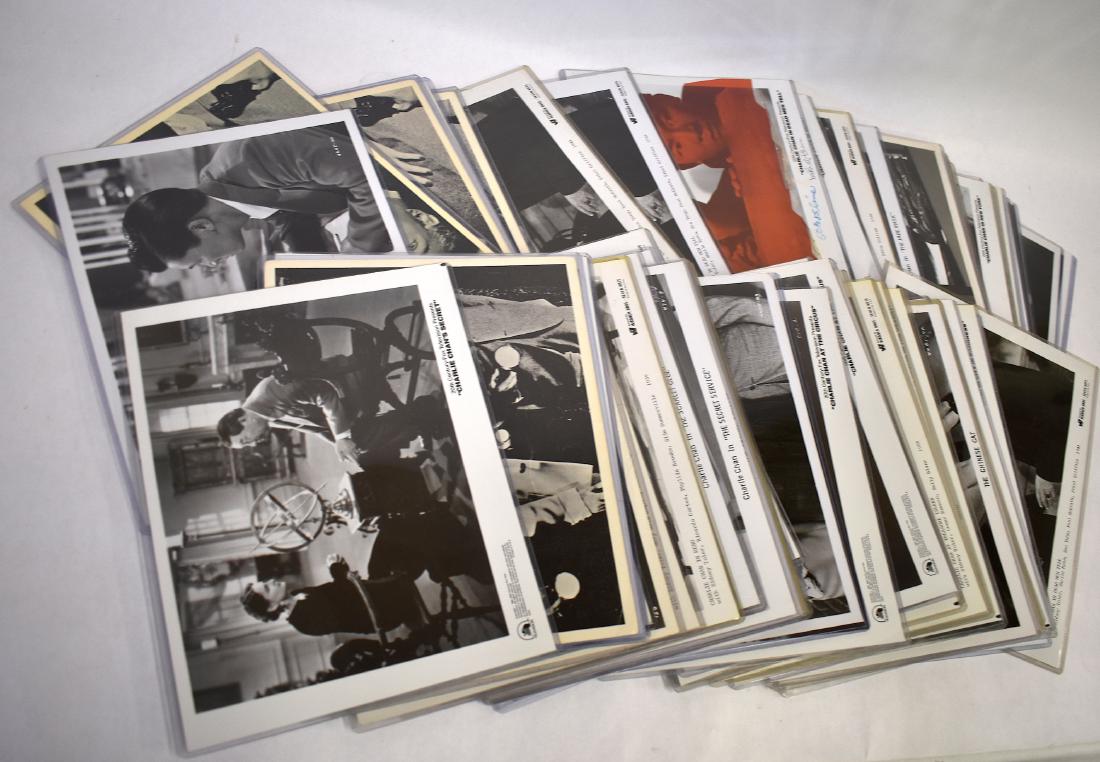 Charlie Chan Movie Stills (50): Included in the lot are Warner Oland, Sidney Toler, Roland Winters etc. with many different films represented. All identified at the back by the collector with actors, films, co-stars if in the still 
