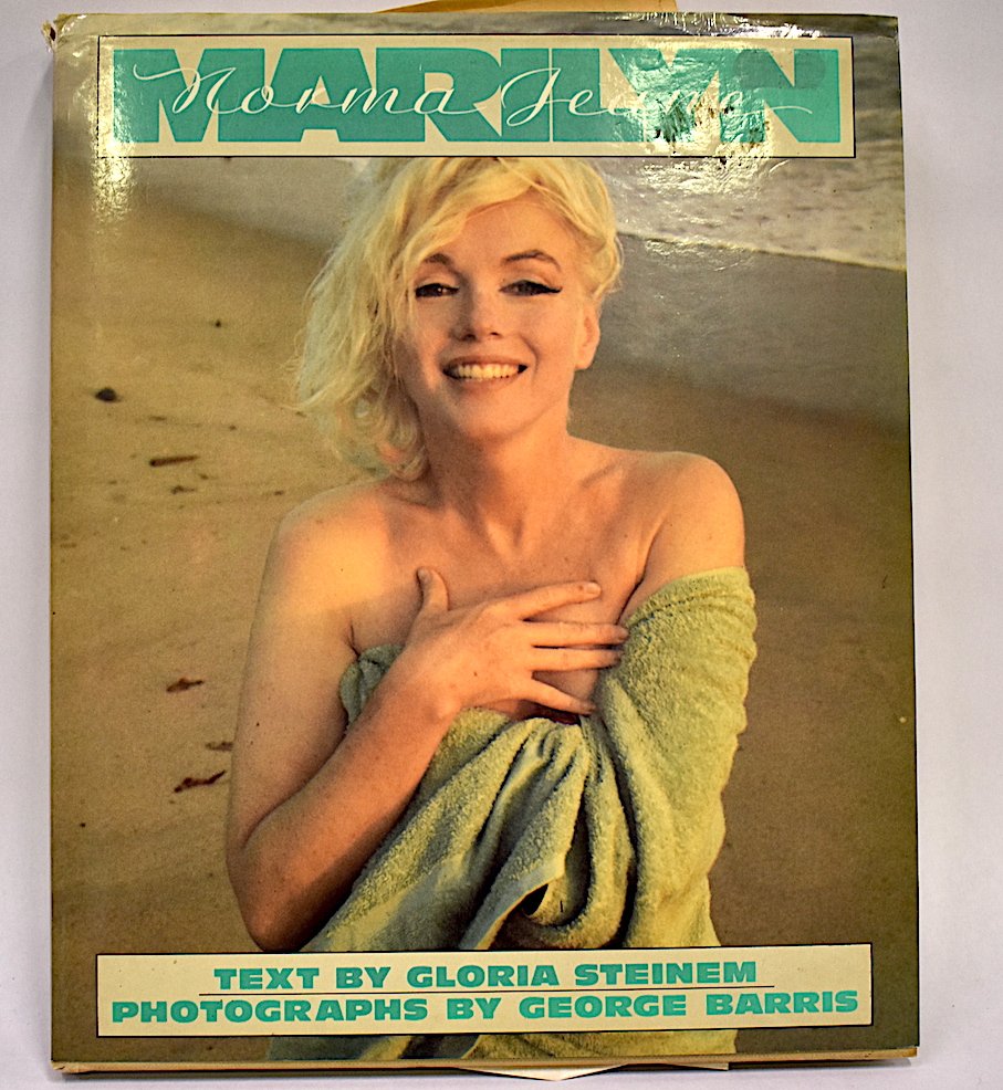 Marilyn Monroe Books (7): The Story of Hollywood by Barry Norman, Marilyn Monroe cover; Marilyn Monroe-Personal "From the Private Archive of Marilyn Monroe by Lois Banner; Monroe, "Norma Jeane" text by Gloria Steinem, photogra