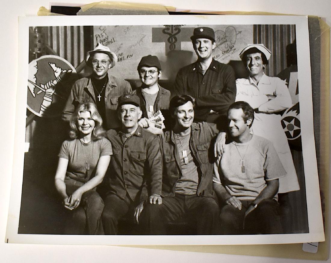 Vintage Mash Photo and Negative.: Mash cast photograph and the negative from which it was made. 6 x 10