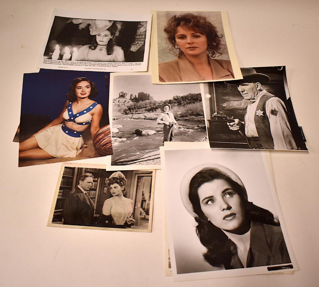 Collection of Vintage & Classic Movie Photos -B's: Included in the lot is Ingrid Bergman, Ann Blyth, Claire Bloom, Barbara Bel Geddes, William Bendix, Jack Benny, Milton Berle, Marisa Berenson, Polly Bergen, Jean Paul Belmondo, James Belushis etc. App