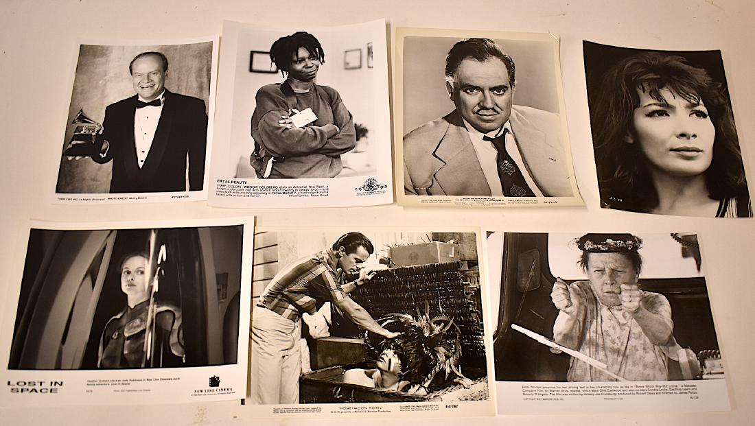 Vintage Celebrity & Movie Stills -G's (465): An excellent dealer or collector\'s lot of vintage movie stills and celebrity portraits , alphabetical Glover to Gynt. Four Hundred and Seventy in the lot. Ready to go to a shop for sale. Just price. 