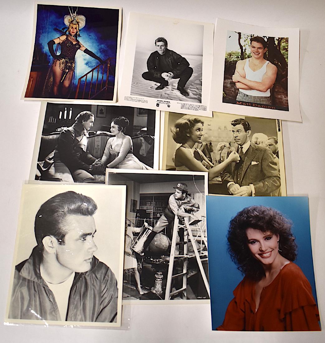 Vintage Stills and Photos. (463): Collectors lot of Vintage movie stills and portraits D'Abo to Dekker including William Dufoe; Matt Damon; Rodney Dangerfield; Tony Danza; Bette Davis; Sammy Davis Jr. etc. alphabetically Call gallery 