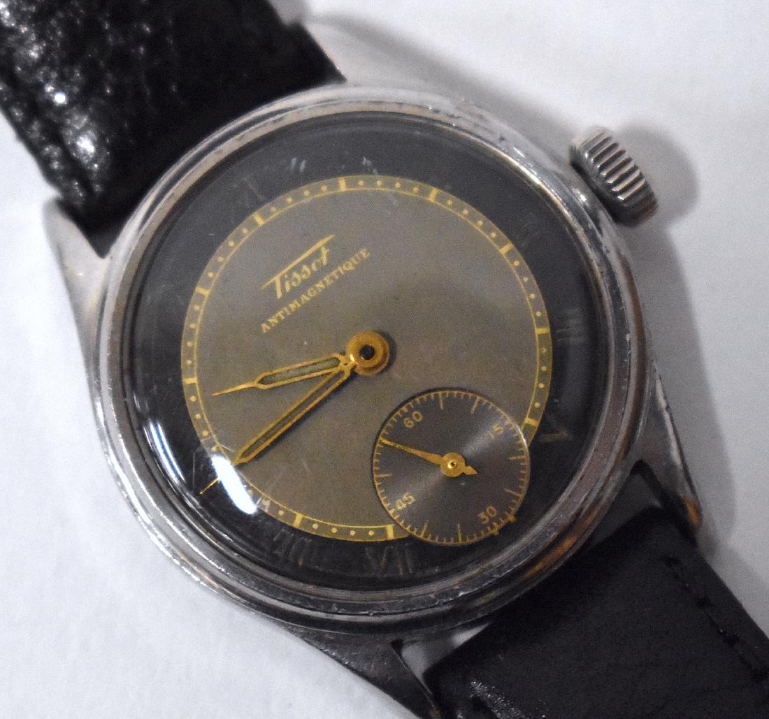 Tissot Swiss Wristwatch: Non-magnetic. Waterproof