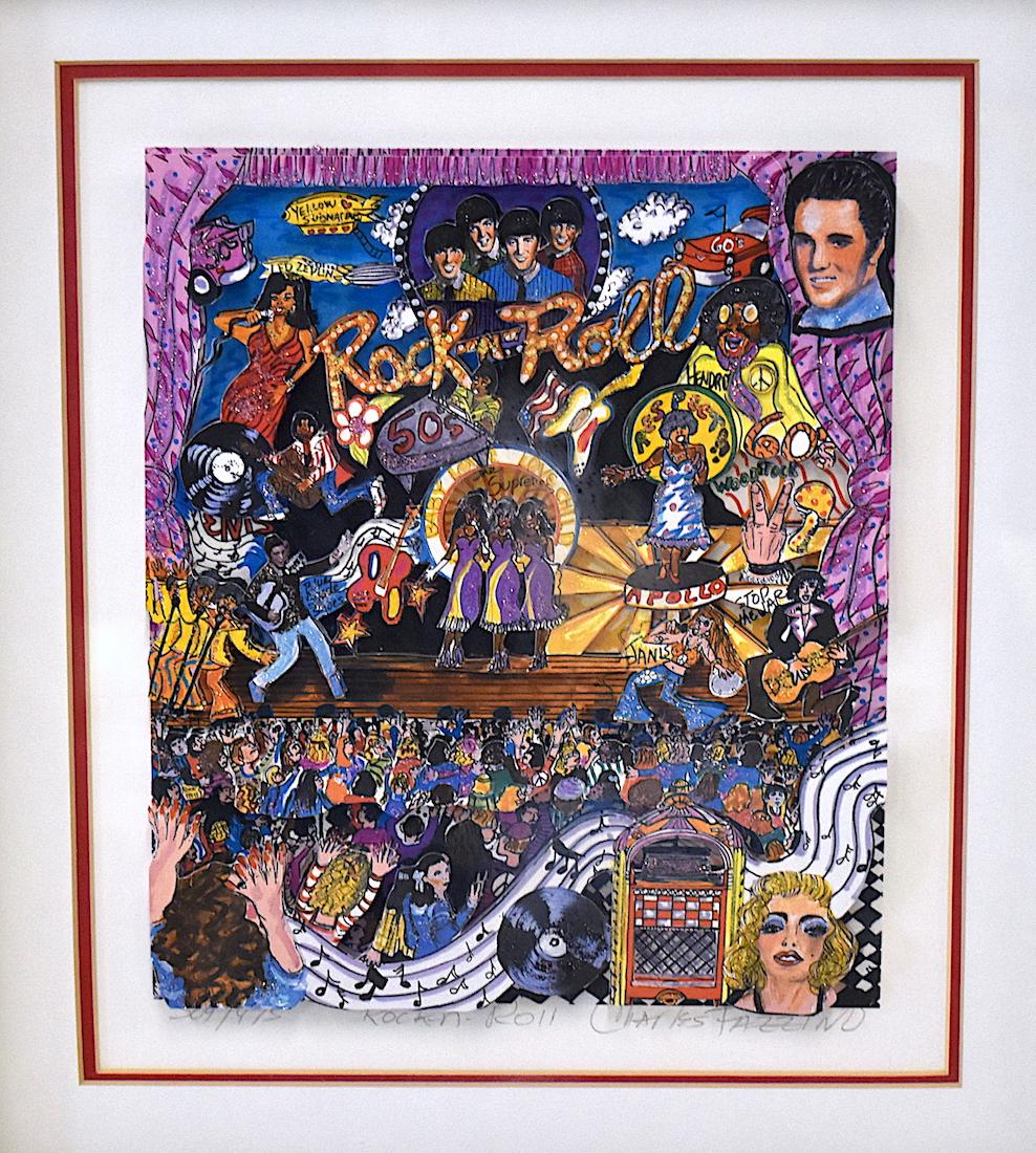 Charles Fazzino. Ltd. Ed. Lithograph. (1 of 5)