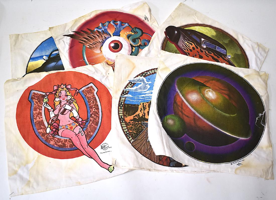 Kelly Mouse Illustrations on Fabric. C 1974-1979 (1 of 8)