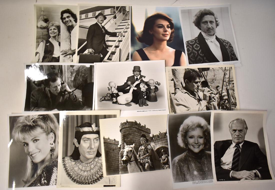 Celebrity Photographs and Movie Stills W's (560): These lots are comprised of hundreds of movie stills and publicity portraits. They were filed by the collector according to letter and we have catalogued them that way. Call the gallery for exactly wh