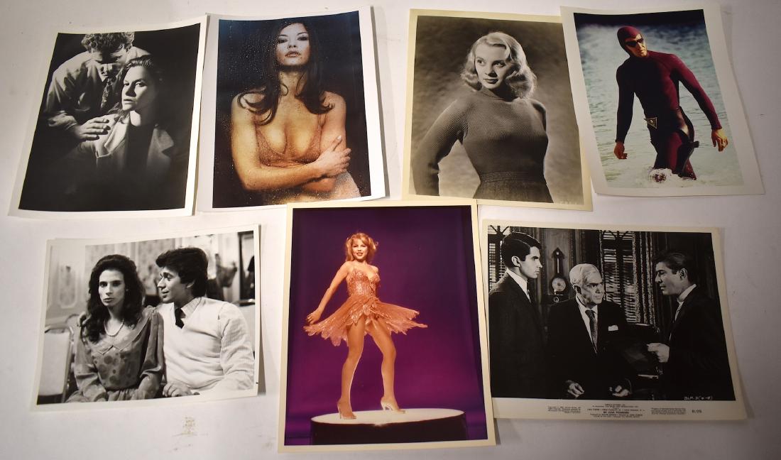 Celebrity Photgoraphs and Movie Stills Z's (83): This Z group is comprised of Pia Zadora; Billy Zane; Renne Zellweger; Catherine Zeta-Jones; Mai Zetterlings; Efrem Zimbalist Jr.; Stephanie Zimbalist. 83 photographs in thel lot