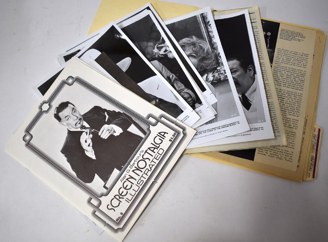 Collectors Lot Charlie Cham Films Photos Etc. (17) (1 of 2)