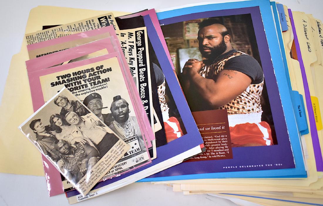 TV Show Memorabilia. A's (1 of 6)