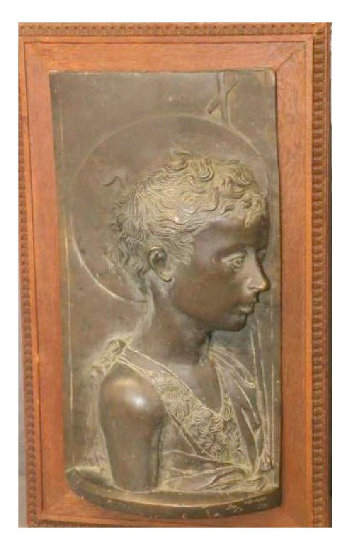 Desiderio Da Settignano(after); Italian Bronze Relief (1 of 9)