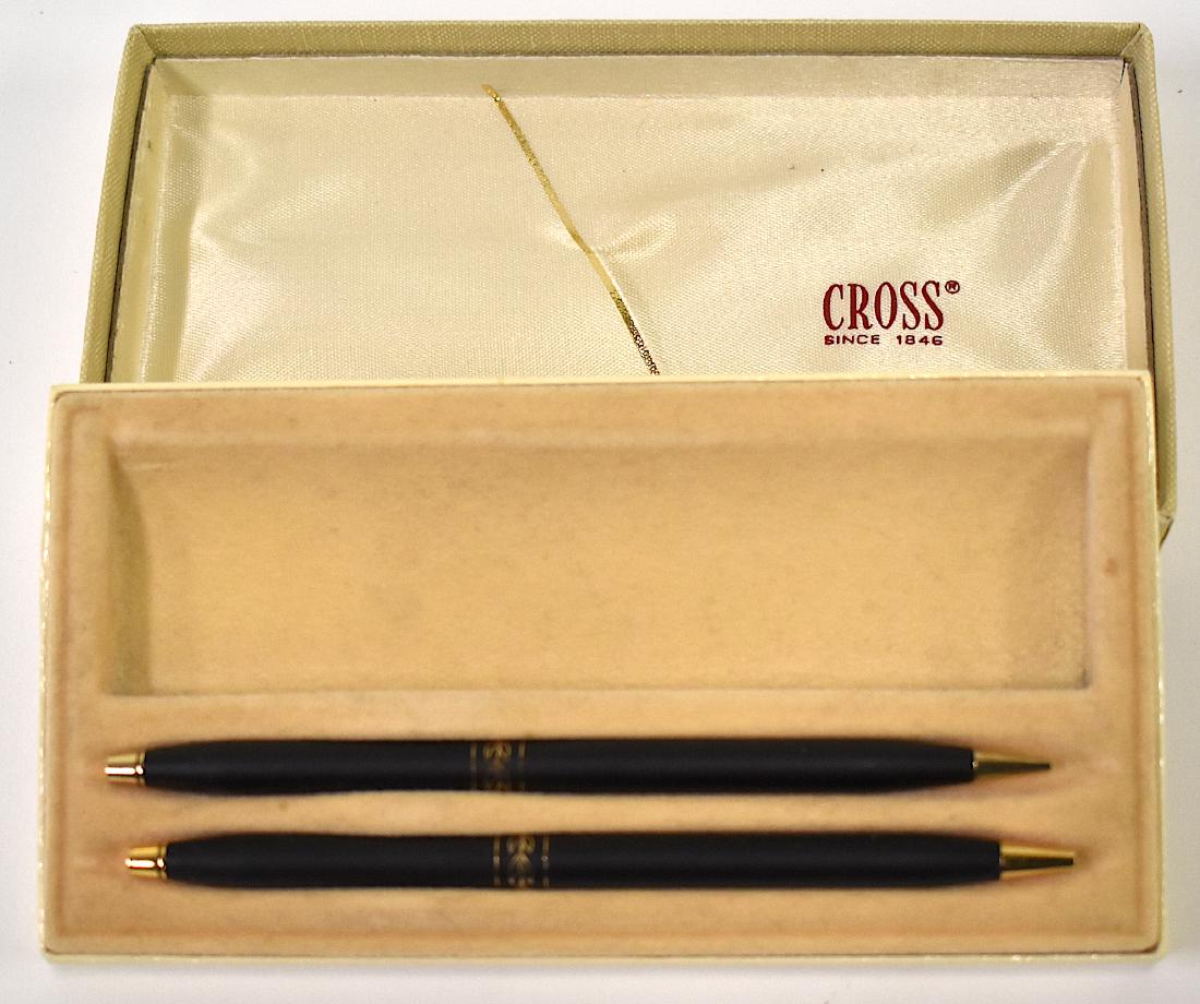 Mark Cross Pen and Pencil Ser.: Ball point pen and mechanical pencil