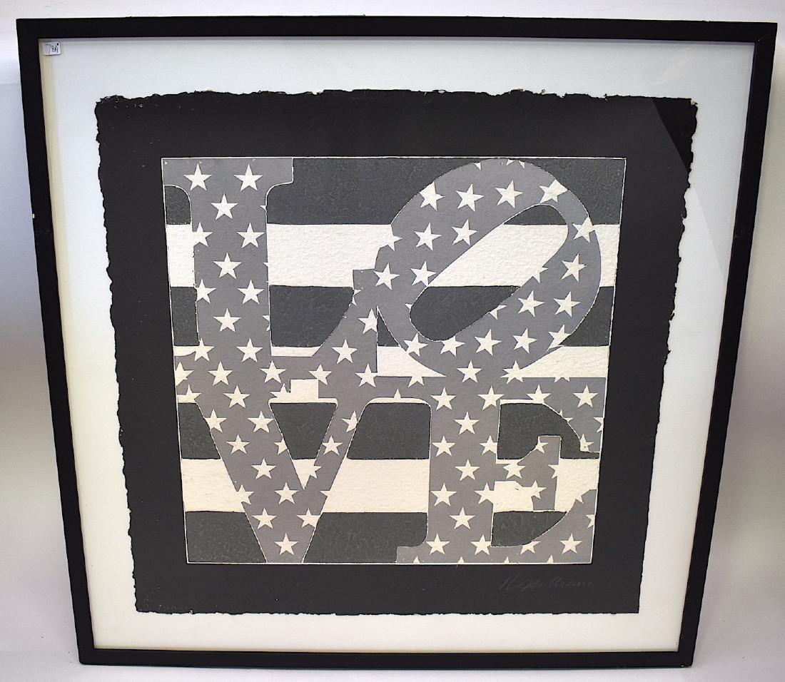 Robert Indiana "Love" Collage (1 of 2)