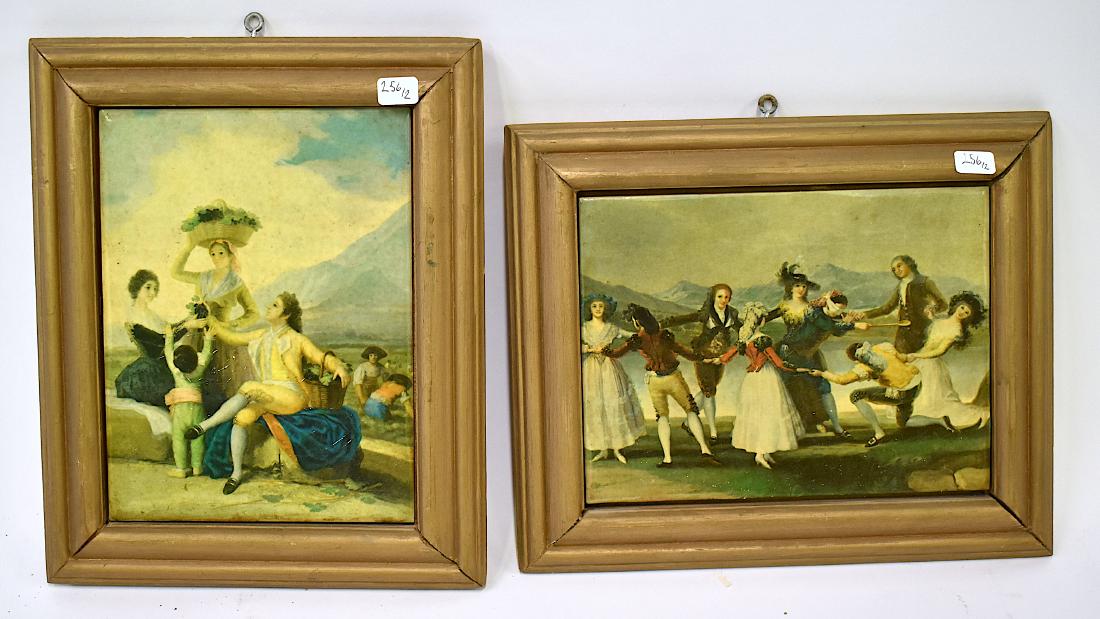 Pr.Porcelain Plaques , 19th C. Themes (1 of 3)