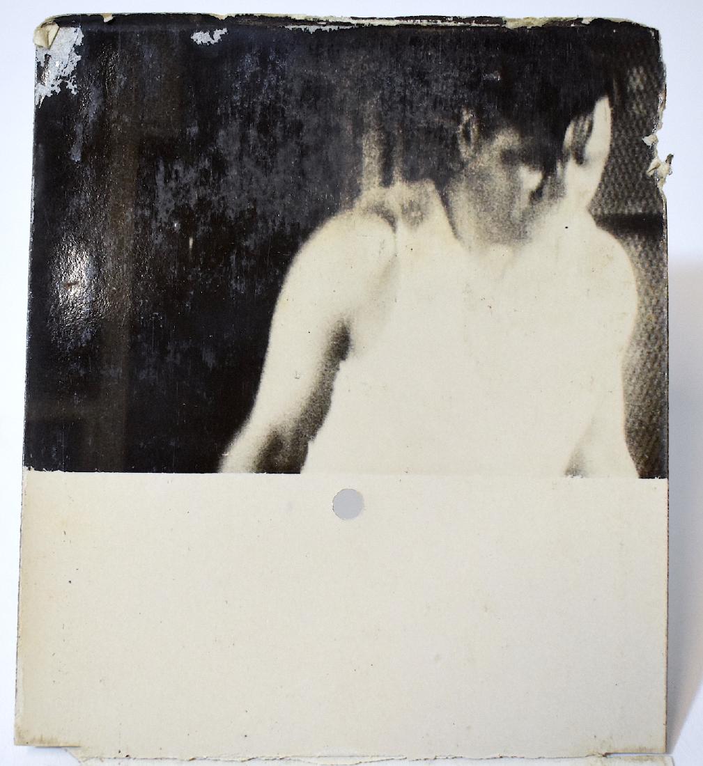 Very Rare Early Original Babe Ruth Photograph: Candid. Family photograph 3 1/2" x 2 1/2"