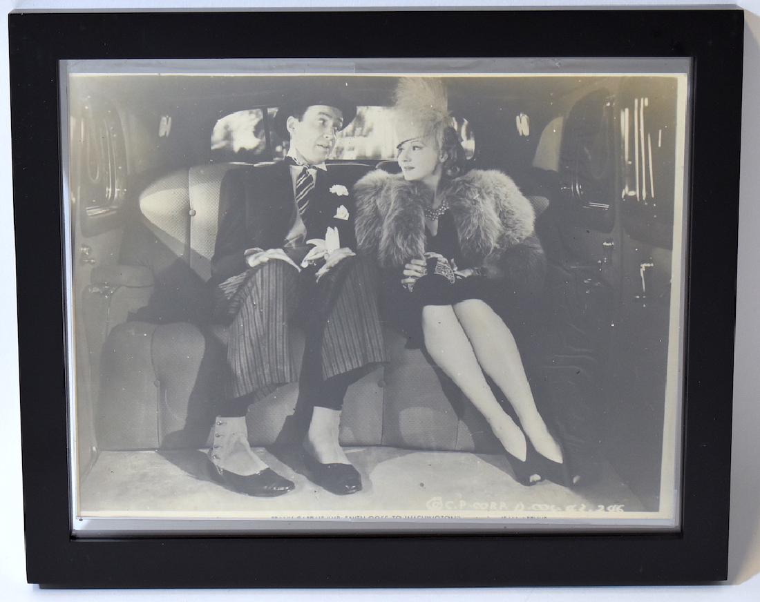 Jean Arthur James Stewart Vintage Photo 1939: 8 x 10
