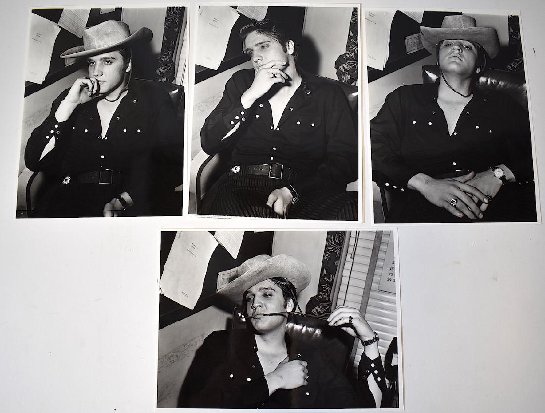 Rare Elvis Presley Photos 50's From Negatives-4: 1950's. Rarely seen. Printed from the original negatives. With a certificate of authenticity. From the Benny Vejlby Collection Rock n. Roll Hall of Fame. 9 1/4" x 7"