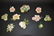 Ten(10) Miscellaneous Bone China Flowers - 3