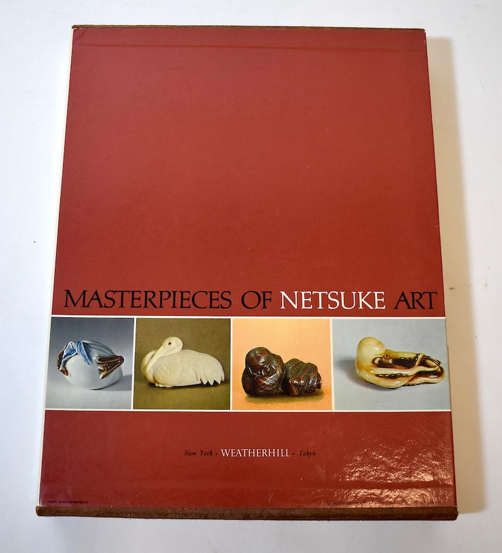 Book. Masterpieces of Netsuke Art. Hurtig: Bernard Hurtig