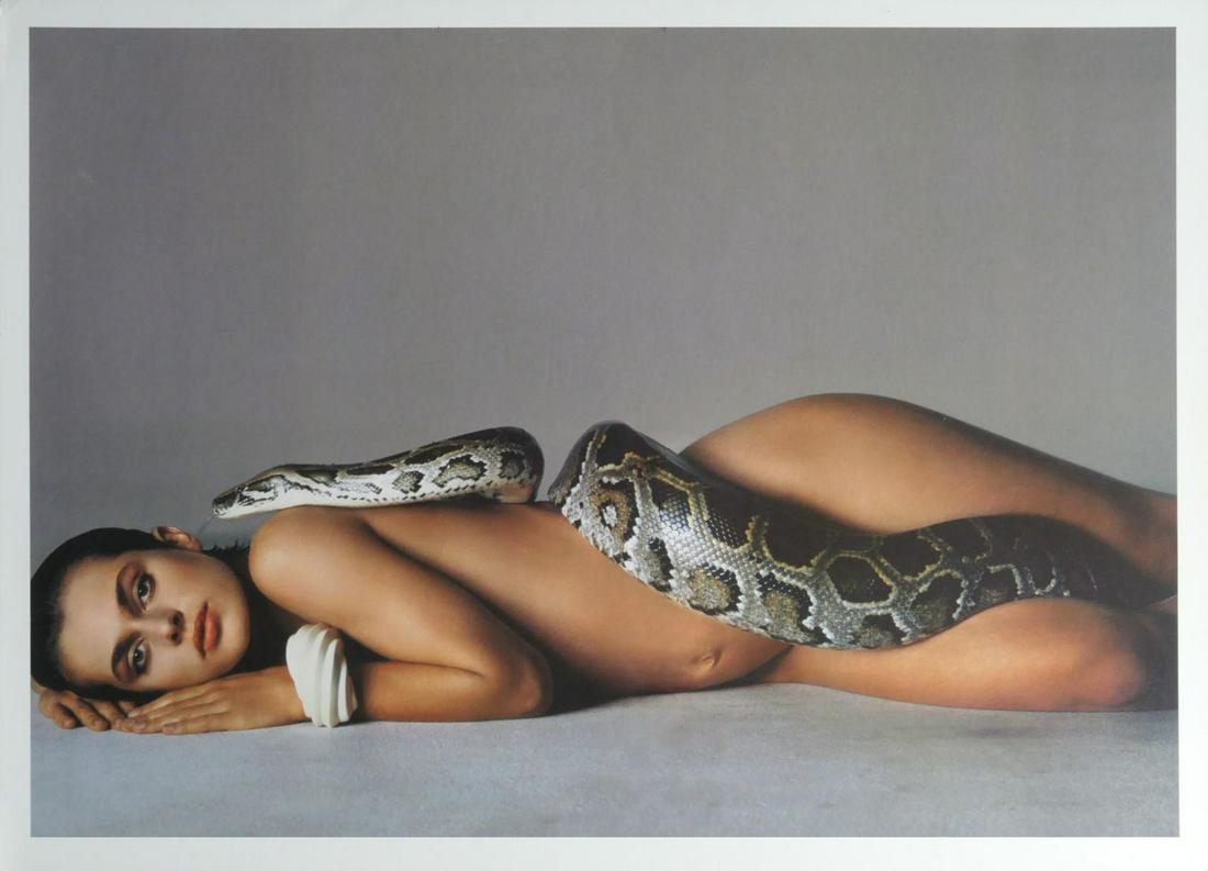 Nastassja Kinski Richard Avedon Signed & Dedicated: Nastassja Kinski, 12"x 9" photo. It comes stamped by the photographer with other details, it is signed and dedicated, printed in 1999. The photograph is printed on double weight semi-gloss paper and i