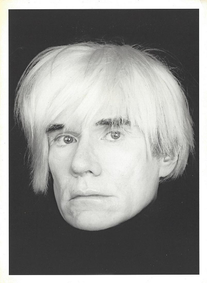 Andy Warhol Robert Mapplethorpe Original Press Photo: Robert Mapplethorpe, 7" x 5" press photo, used in a magazine in 1996. It comes with details by the photographer for publicity. The photo is printed on double weight gloss paper and is in good conditio