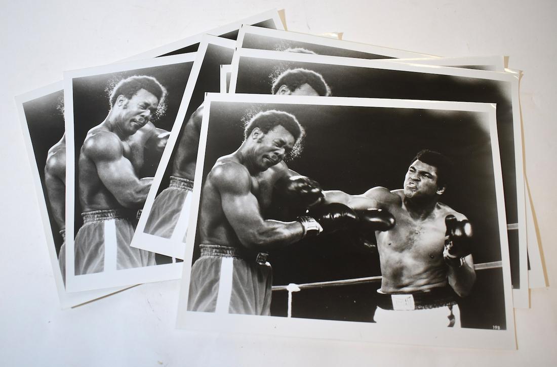 Muhammed Ali Boxing Photographs (7): Same photo. All 8 x 10
