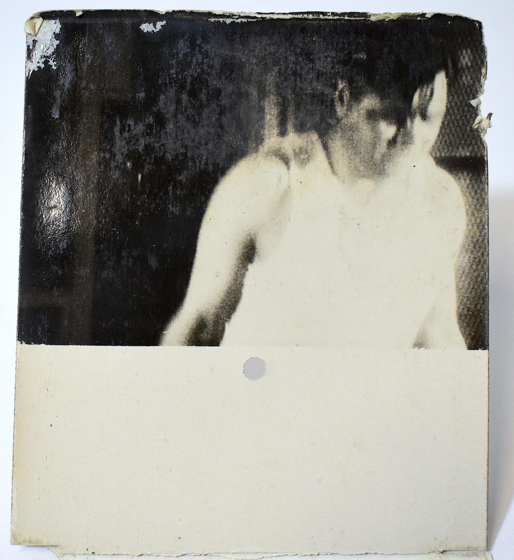 Very Rare Early Original Babe Ruth Photograph: Candid. Family photograph 3 1/2" x 2 1/2"