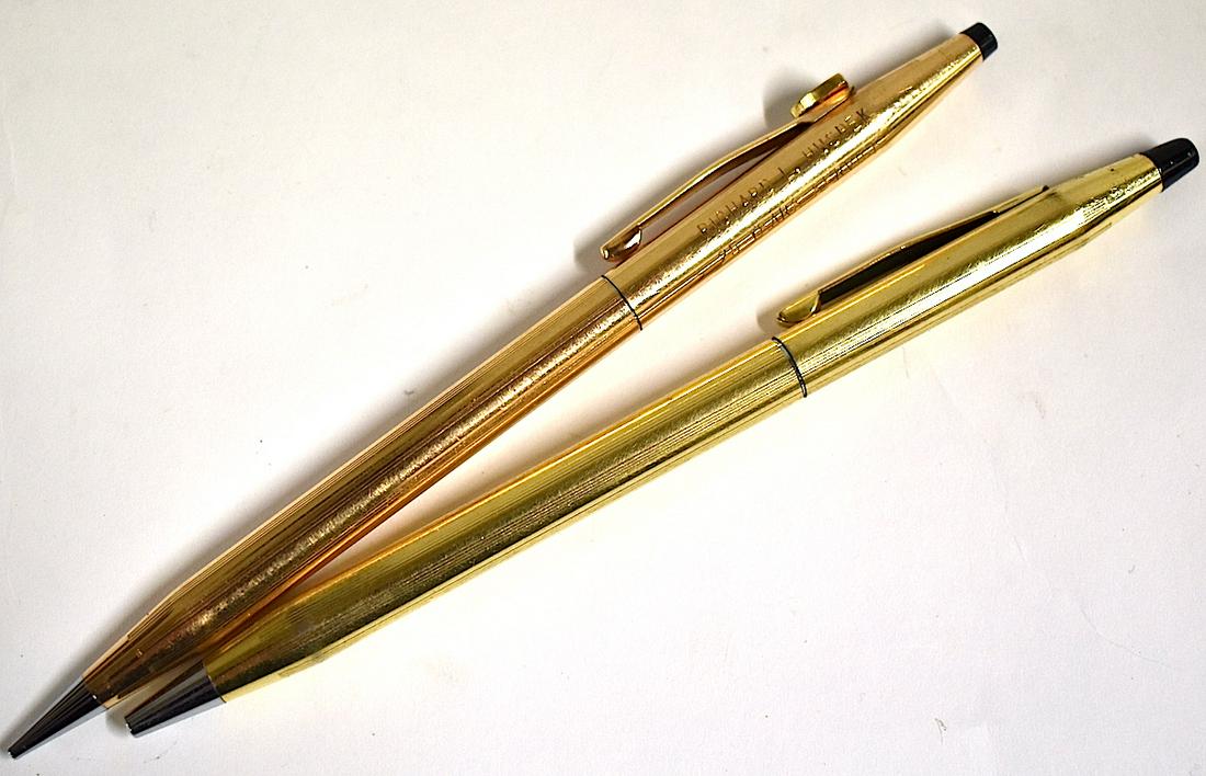Mark Cross Pen and Pencil Set.: Given by Bell Telephone Co For Twenty five years of service